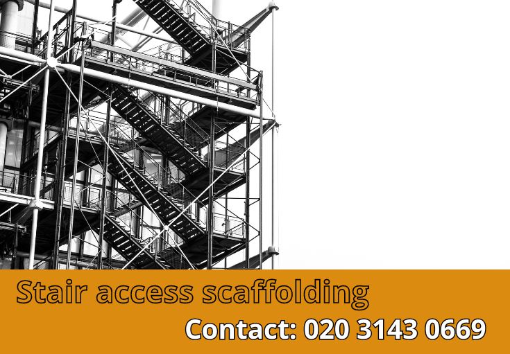 Stair Access Scaffolding Belsize Park